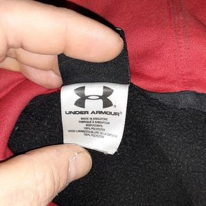 Under armour hoodie.